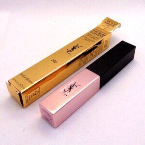 YVES SAINT LAURENT THE SLIM Glow Matte Lipstick No.202 Red 0.07oz/2.1g NIB